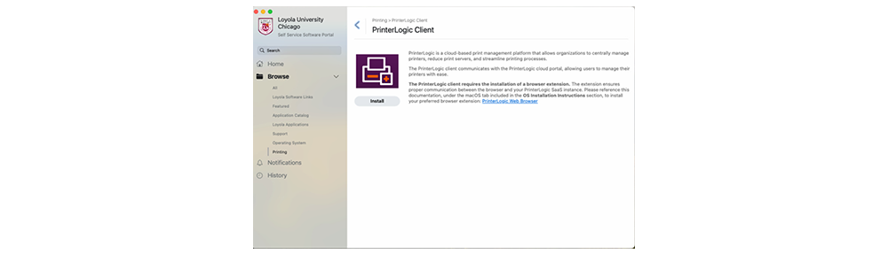 PrinterLogic 3 MacOS Printing setup